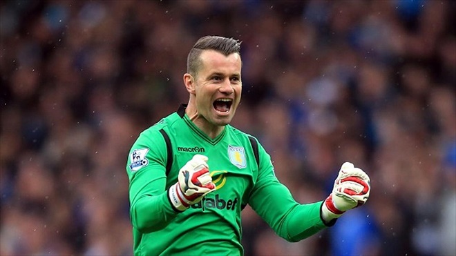 Shay Given từng là thủ môn số 1 của Man City
