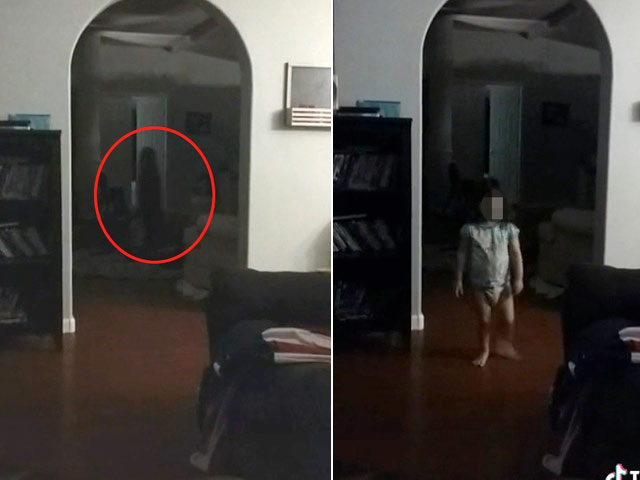 Bạn trẻ - Cuộc sống - Clip: Con gái nói chuyện cùng “ai đó” khiến bà mẹ hoang mang