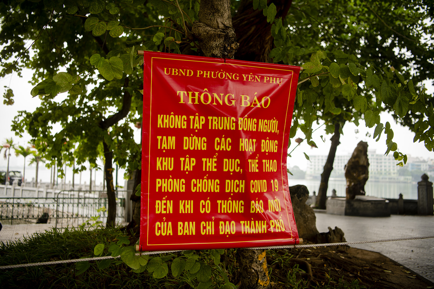 Những điểm tham quan nổi tiếng ở Hà Nội “không một bóng người” trong những ngày giãn cách - 8