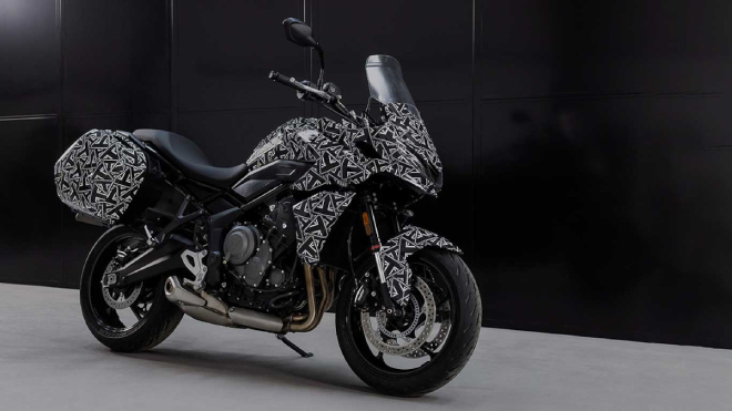 Mẫu xe được cho là tân binh Triumph Tiger Sport 660.