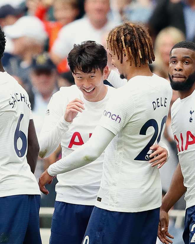 Lần thứ 2 sau 3 vòng đấu ở giải Ngoại hạng Anh mùa này, Son Heung Min mở tỷ số cho Tottenham