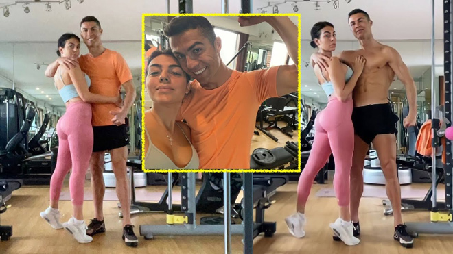 Ronaldo tập GYM không "giới hạn" khiến bạn gái xấu hổ khi tập cùng