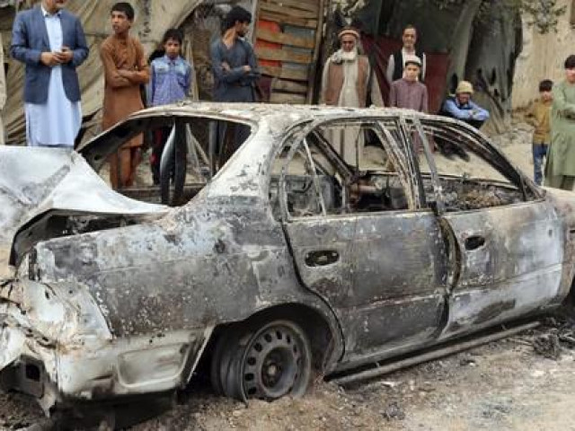 Thế giới - IS nã rốc-két vào sân bay Kabul bằng 6 ống phóng đặt trên... xe hơi