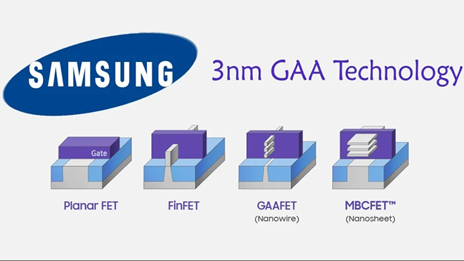Samsung đang gặp vấn đề về quá trình sản xuất chip 3nm GAA.
