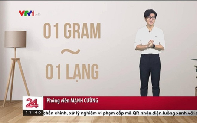 MC Chuyển động 24h gây tranh cãi khi nói "1 gram bằng 1 lạng" - 3