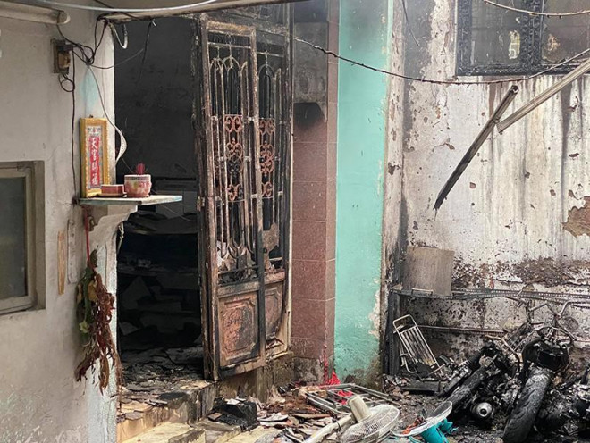 Vụ cháy ở Phú Nhuận: Chủ nhà nấu xôi, khi thay gas thì phát cháy - 1