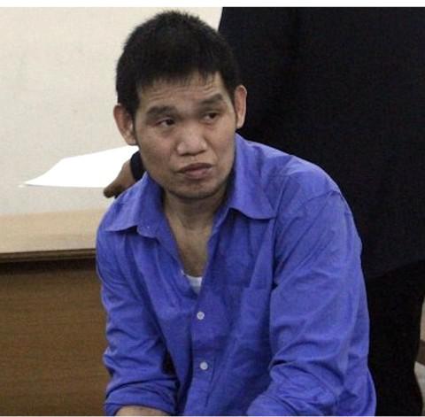 Bị cáo Han Jin Kun tại tòa