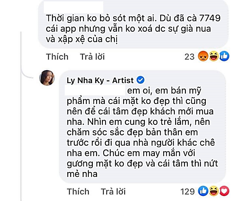 "Đệ nhất mỹ nhân phồn thực showbiz Việt" phản ứng khi bị chê "xập xệ" ở tuổi U40 - 3
