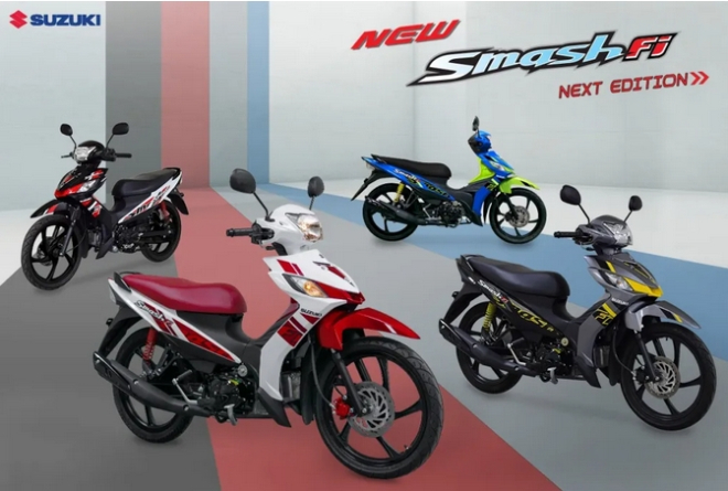 Huyền thoại 2021 Suzuki Smash Fi ra mắt, nhiều đối thủ lo sốt vó - 1