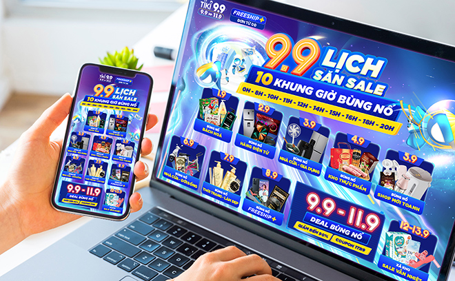 Khởi động mùa sale 9.9 tại Tiki: Giảm sốc đến 90%, deal 9.000 đồng, coupon 1.900.000 đồng - 1