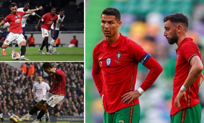 Ferdinand khuyên Ronaldo,&nbsp;Fernandes nên chia sẻ quyền đá phạt trực tiếp và đá penalty ở MU