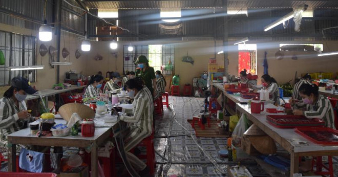 Phạm nhân Trại giam Cái Tàu lao động, cải tạo