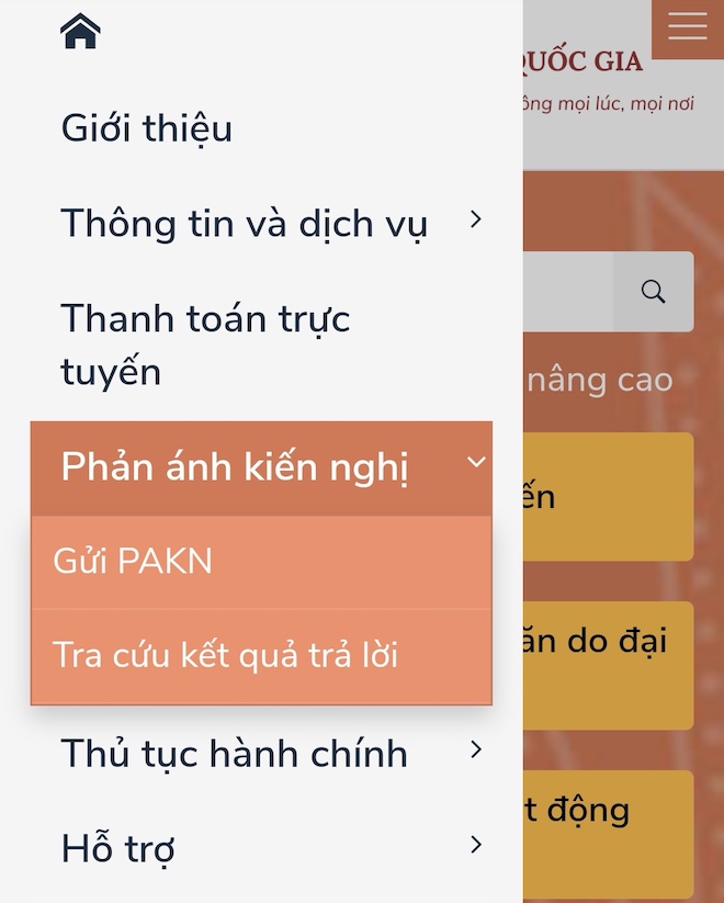 Cách gửi phản ánh kiến nghị trên Cổng Dịch công Quốc gia - 6