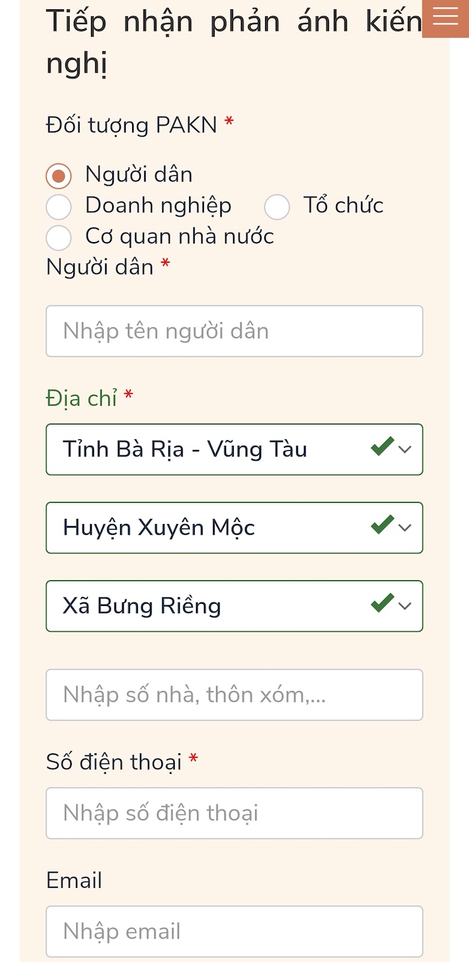 Cách gửi phản ánh kiến nghị trên Cổng Dịch vụ công Quốc gia - 7