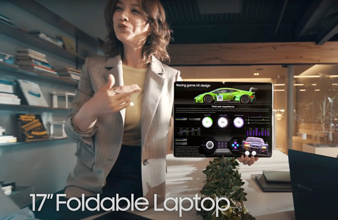 Galaxy Book Fold 17 - laptop gập lại đẹp miễn chê - 5