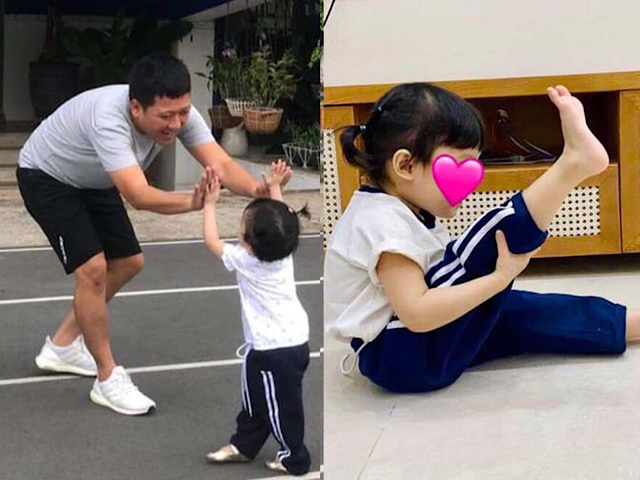 Đời sống Showbiz - Clip chưa đầy 1 phút của con gái Trường Giang "gây bão mạng"