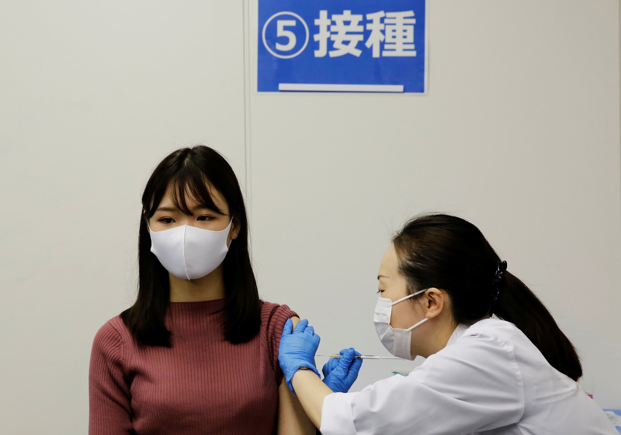 Nhật Bản hiện đang đẩy nhanh tốc độ tiêm chủng trên toàn quốc.