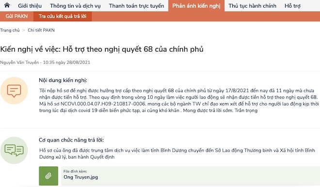 Cách gửi phản ánh kiến nghị trên Cổng Dịch vụ công Quốc gia - 9