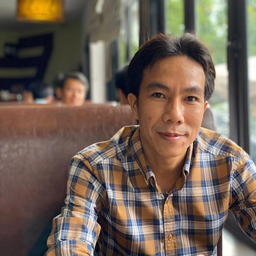 Chân dung giảng viên tài năng Trần Kim Đính.