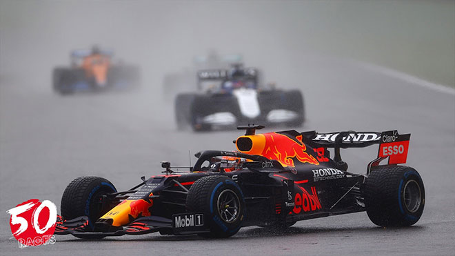 Red Bull và Honda thành công trong chặng hợp tác thứ 50 của hai bên