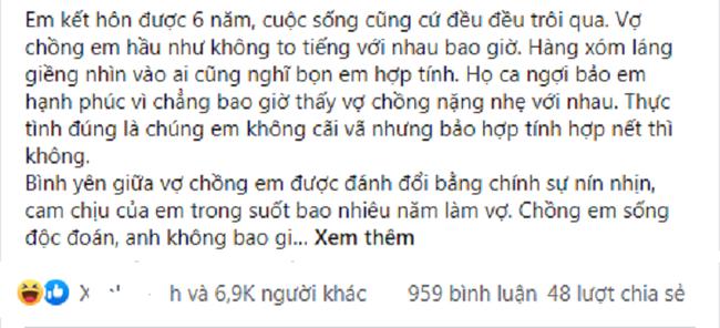 6 năm được tiếng vợ đảm nhưng chỉ 1 mảnh giấy nhỏ chồng đưa, vợ quyết tâm ly hôn - 1