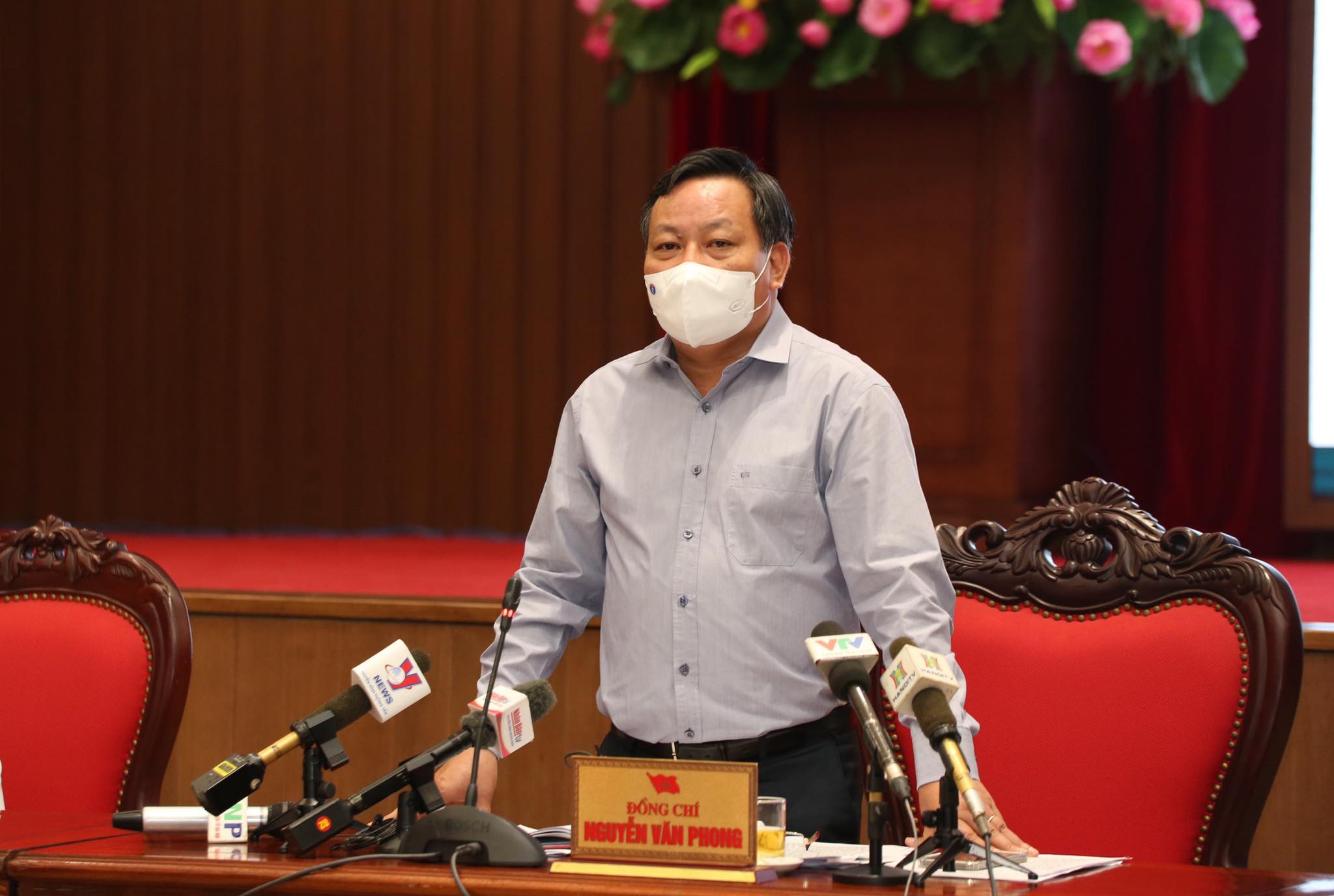 Phó Bí thư Thành ủy Hà Nội Nguyễn Văn Phong.