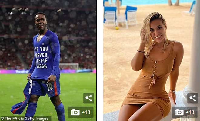 Ngôi sao thuộc biên chế Man City cởi áo để lộ thông điệp yêu thương cô gái xấu số Steffie Greg