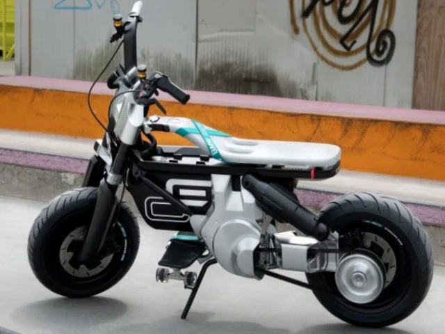 Xe máy - Xe đạp - Xuất hiện xe ga điện BMW mới rất linh hoạt, hút dân đô thị