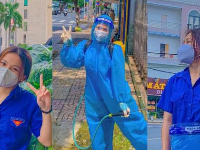 Bạn trẻ - Cuộc sống - Bé "hạt tiêu" xông pha trên tuyến đầu đẩy lùi COVID