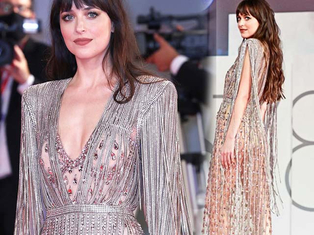 Thời trang - Người đẹp "50 sắc thái" mặc xuyên thấu trên thảm đỏ liên hoan phim danh giá