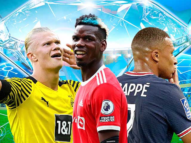 Bóng đá - Real Madrid xây "Dải ngân hà 3.0": Mua Mbappe - Pogba giá 0 đồng, đón Haaland