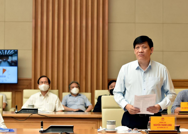 Bộ trưởng Bộ Y tế Nguyễn Thanh Long - Ảnh: Nhật Bắc
