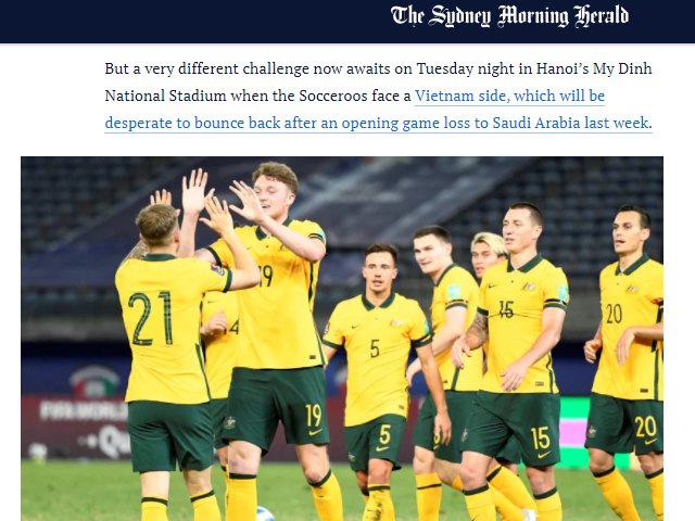 Bóng đá - Báo Australia cảnh giác, tin ĐT Việt Nam không "dễ xơi" như Trung Quốc