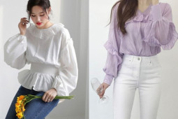 Xu hướng sơ mi tay bồng kiêu kỳ và sang chảnh cho quý cô