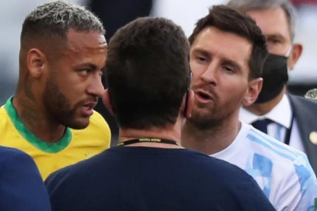 Trận Brazil - Argentina làm thế giới sửng sốt: FIFA ủng hộ đội Messi, dễ xử thắng