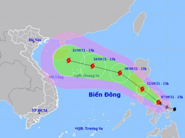 Tin tức trong ngày - Bão Côn Sơn gió giật cấp 11, liên tục mạnh thêm khi vào Biển Đông
