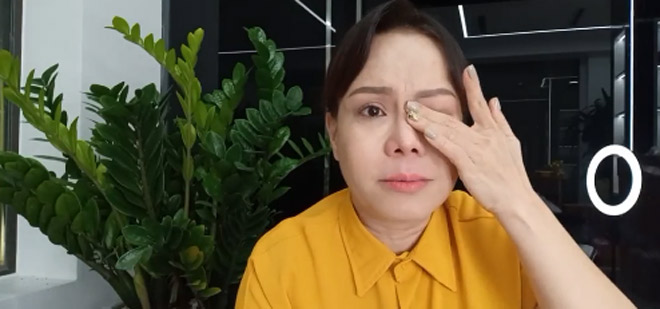 NS Việt Hương gặp sự cố, phải livestream khẩn thiết kêu gọi - 1