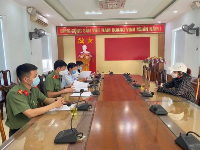 Cơ quan chức năng tỉnh Hà Tĩnh làm việc với 1 chủ tài khoản Facebook liên quan đến vụ việc.