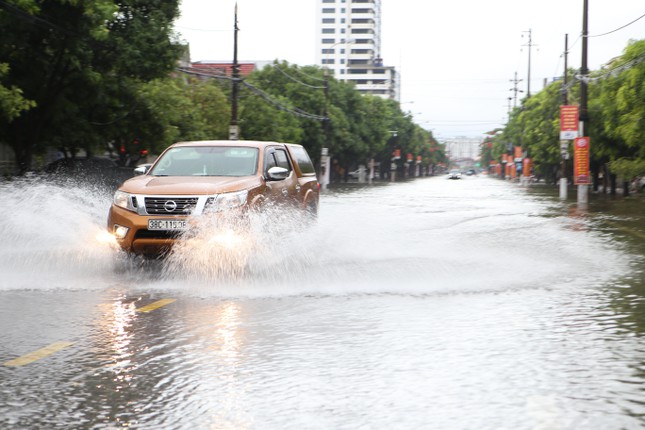 Nhiều vị trí ngập sâu