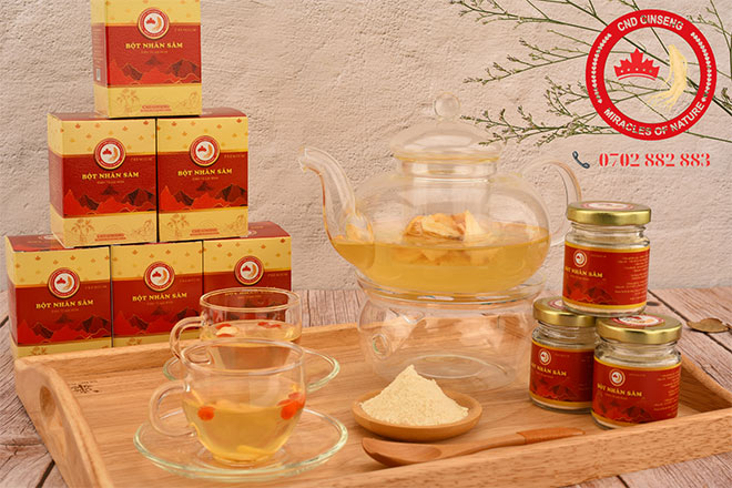 Tăng sức đề kháng, bồi bổ sức khỏe với Bột nhân sâm Canada CND.