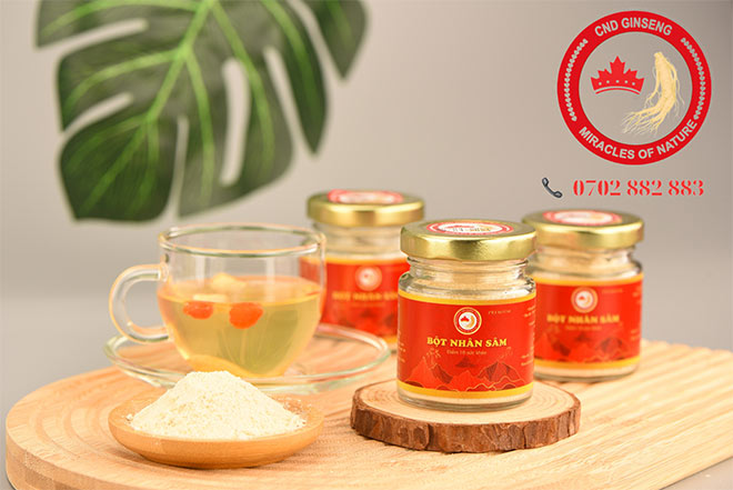 Bột nhân sâm Canada CND chứa thành phần “vàng" cho sức khoẻ mà các loại khác không có.