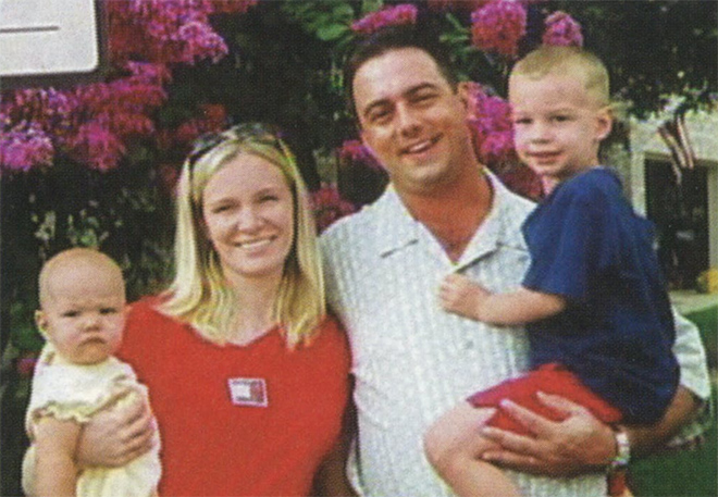 Hình ảnh gia đình Jeff Wright và Susan Wright.