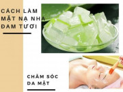 Làm đẹp - 20 cách làm mặt nạ nha đam giúp trị mụn trắng da hiệu quả an toàn nhất
