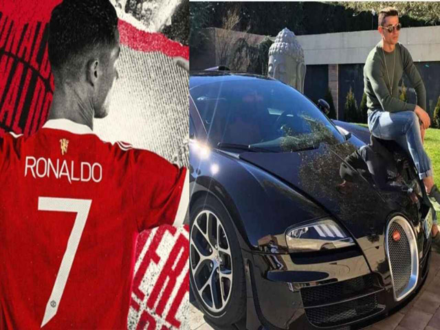 Bóng đá - Ronaldo khiến đồng đội MU "lác mắt": Bộ sưu tập siêu xe 535 tỷ đồng gây bão