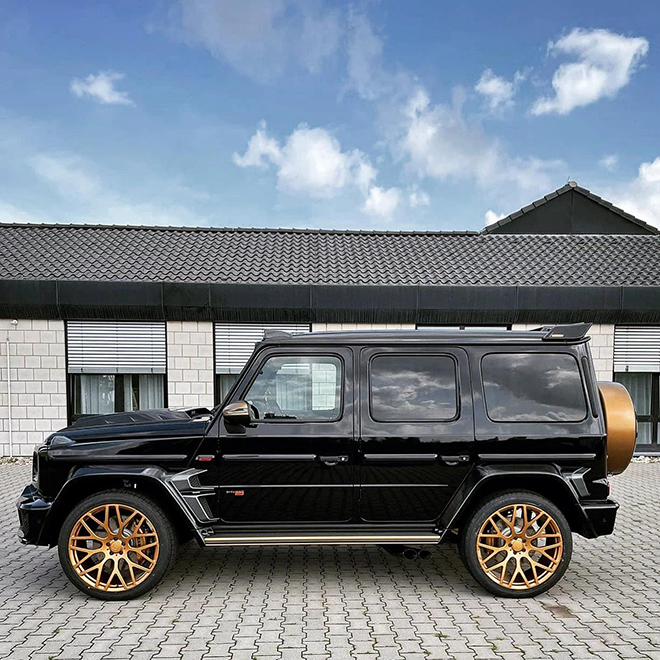 Mercedes-AMG G63 bản độ "mạ vàng" của Brabus chào hàng các đại gia Việt - 5