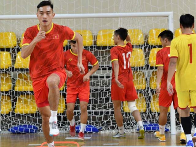 Tuyển futsal Việt Nam tích cực chuẩn bị cho kỳ World Cup thứ 2 tham dự