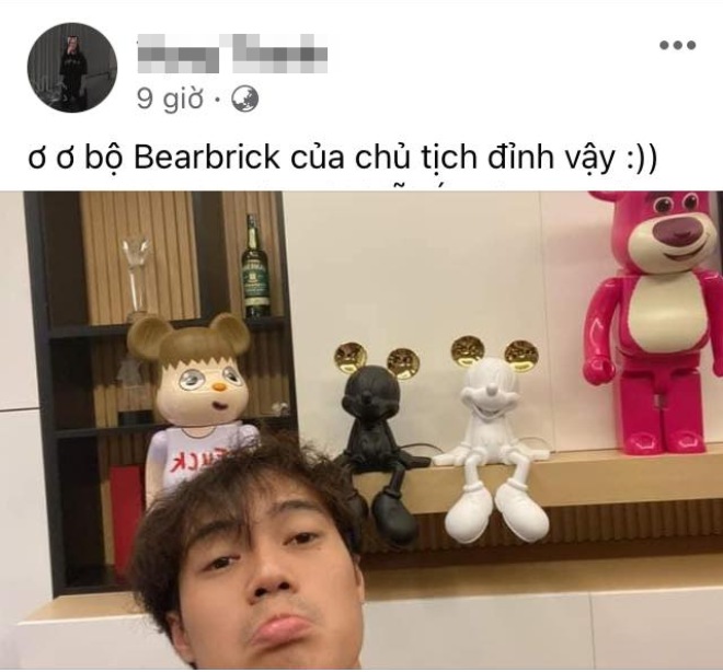 Văn Toàn khoe 4 món đồ chơi với tổng giá trị hơn 300 triệu đồng