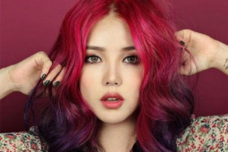 Nâu ánh tím - Màu tóc thời thượng trẻ trung ấn tượng hot nhất hiện nay