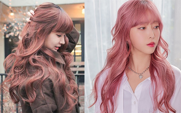 Top những màu tóc nâu hồng đẹp cá tính giúp tôn da hiệu quả - 7