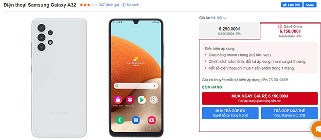 Bộ tứ Galaxy A được mua nhiều nhất năm nay - 4